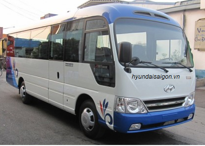 Xe Hyundai County 29 chổ thân dài Limousine